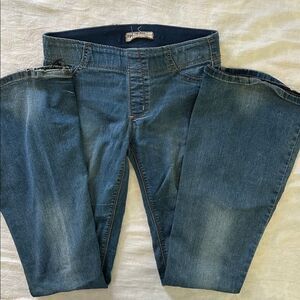 Free People Vintage Jeans Jeggings Mid Rise  Bell Bottoms Flare Size 27
